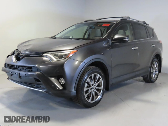 2017 Toyota RAV4 Limited with VIN JTMDFREV5HJ715015, listed as a Copart auction lot 42797735 with 42,307 mi miles and Salvage Title. Bid and sale history available at carsss.com. Image 2.