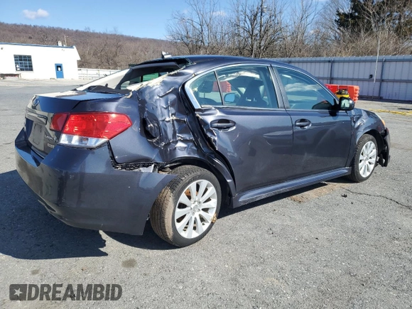 2011 Subaru Legacy 2.5i Ltd Pwr Moon with VIN 4S3BMBK66B3242285, listed as a Copart auction lot 48233545 with 101,526 mi miles and Salvage Title. Bid and sale history available at carsss.com. Image 3.