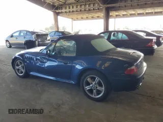 2000 BMW Z3 2.5 with VIN 4USCH9342YLG04259, listed as a Copart auction lot 60921805 with 150,679 mi miles and Salvage title. Bid and sale history available at DreamBid. Image 2.