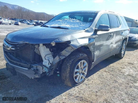 2020 Chevrolet Traverse LT Cloth with VIN 1GNEVGKW4LJ167615, listed as a IAAI auction lot 41622379 with 114,449 mi miles. Bid and sale history available at carsss.com. Image 6.