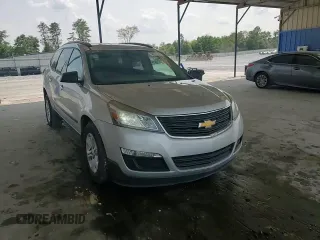 2017 Chevrolet Traverse LS with VIN 1GNKRFED5HJ284168, listed as a Copart auction lot 59470135 with 170,612 mi miles and Salvage title. Bid and sale history available at DreamBid. Image 14.