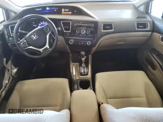 2013 Honda Civic LX with VIN 19XFB2F52DE097346, listed as a Copart auction lot 55396225 with 104,704 mi miles and Salvage Title. Bid and sale history available at DreamBid. Image 8.