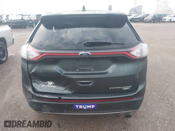 2015 Ford Edge Titanium with VIN 2FMPK4K95FBB20469, listed as a IAAI auction lot 41952318 with 186,859 mi miles. Bid and sale history available at carsss.com. Image 6.