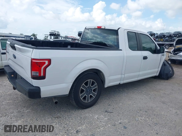 2017 Ford F-150 XL with VIN 1FTEX1C8XHKC46191, listed as a IAAI auction lot 42657420 with 277,670 mi miles and . Bid and sale history available at DreamBid. Image 4.