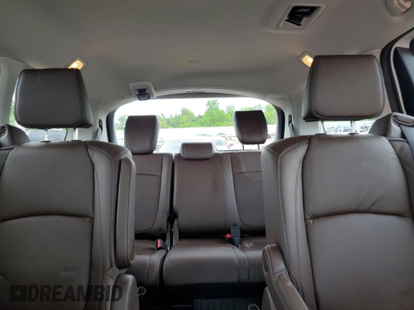 2025 Honda Odyssey Touring with VIN 5FNRL6H8XSB039033, listed as a Copart auction lot 56111255 with 4,842 mi miles and Salvage title. Bid and sale history available at DreamBid. Image 10.