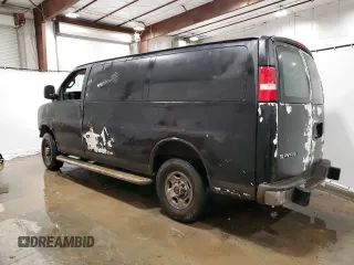 2024 GMC Savana Cargo Van with VIN 1GTW7AFP0R1164209, listed as a Copart auction lot 46700295 with 0 mi miles and Clean Title. Bid and sale history available at carsss.com. Image 2.