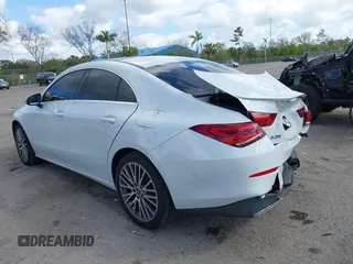 2020 Mercedes-Benz CLA with VIN W1K5J4GB4LN095970, listed as a IAAI auction lot 41472507 with 69,971 mi miles. Bid and sale history available at carsss.com. Image 3.