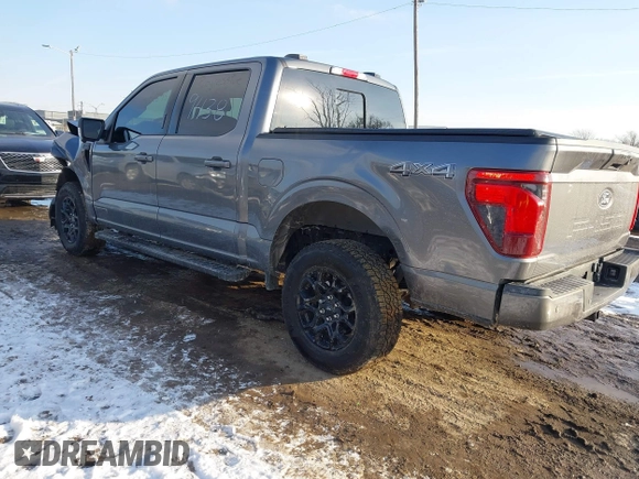 2024 Ford F-150 XLT with VIN 1FTFW3LD5RFA49438, listed as a IAAI auction lot 41558895 with 18,060 mi miles. Bid and sale history available at carsss.com. Image 3.