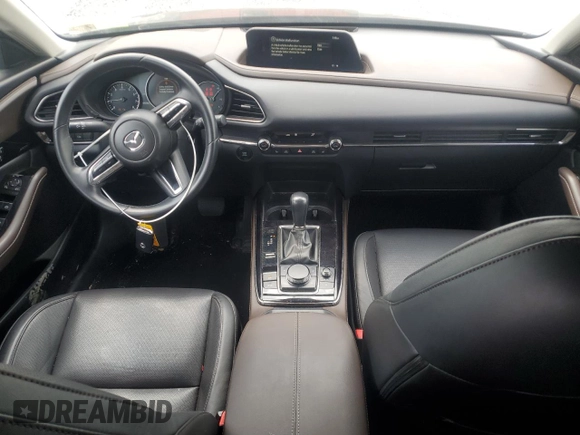 2022 Mazda CX-30 S Premium with VIN 3MVDMBDL2NM428998, listed as a Copart auction lot 57803465 with 49,090 mi miles and Salvage title. Bid and sale history available at DreamBid. Image 8.