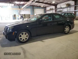2004 Cadillac CTS with VIN 1G6DM577440152474, listed as a Copart auction lot 55009695 with 117,953 mi miles and Clean Title. Bid and sale history available at carsss.com. Image 1.