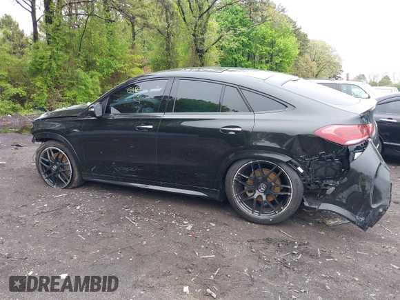 2021 Mercedes-Benz GLE 53 AMG with VIN 4JGFD6BB4MA375899, listed as a IAAI auction lot 42193449 with 27,154 mi miles and . Bid and sale history available at DreamBid. Image 15.