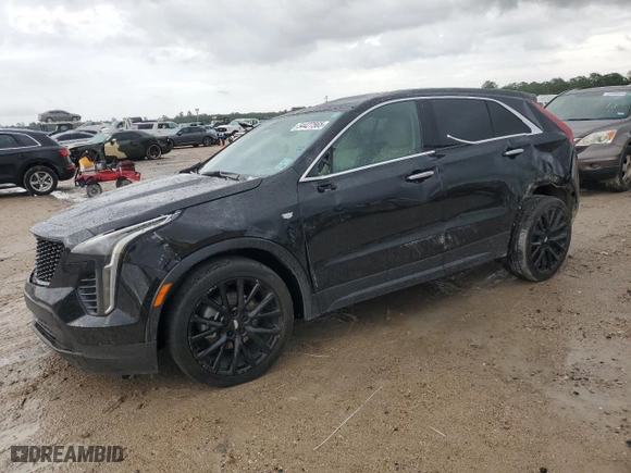 2023 Cadillac XT4 FWD Luxury with VIN 1GYAZAR45PF218684, listed as a Copart auction lot 54427565 with 74,920 mi miles and Salvage Title. Bid and sale history available at carsss.com. Image 1.