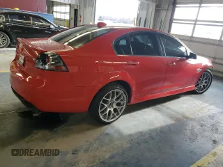 2009 Pontiac G8 GT with VIN 6G2EC57Y89L196777, listed as a Copart auction lot 41390715 with 107,075 mi miles and Salvage Title. Bid and sale history available at carsss.com. Image 3.