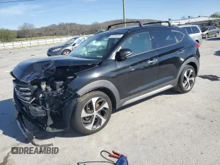 2017 Hyundai Tucson Sport z VIN KM8J3CA26HU326429, wystawiony jako Copart lot #50418475 z przebiegiem 111 372 mil mil oraz Szkoda całkowita • Salvage title. Historia ofert i sprzedaży dostępna na DreamBid. Obrazek 1.