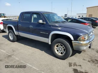 2001 Dodge Dakota Sport with VIN 1B7HG2AN01S325273, listed as a Copart auction lot 53616445 with 188,635 mi miles and Clean Title. Bid and sale history available at carsss.com. Image 4.