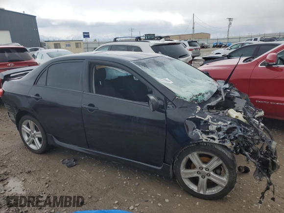2013 Toyota Corolla L with VIN 2T1BU4EE9DC946330, listed as a Copart auction lot 53689365 with Not Provided miles and Non Repairable. Bid and sale history available at DreamBid. Image 4.