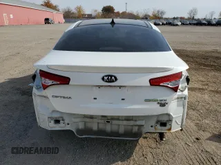 2013 Kia Optima Hybrid LX with VIN KNAGM4AD5D5040544, listed as a Copart auction lot 76875394 with 233,185 mi miles and Salvage Title. Bid and sale history available at carsss.com. Image 6.
