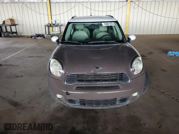 2011 MINI Countryman S z VIN WMWZC3C57BWH97564, wystawiony jako Copart lot #55881225 z przebiegiem 114 154 mil mil oraz Czysty tytuł • Clean title. Historia ofert i sprzedaży dostępna na DreamBid. Obrazek 5.
