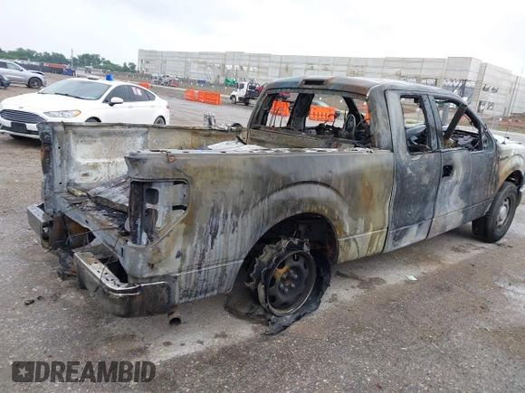 2010 Ford F-150 XL with VIN 1FTEX1EW1AFD20155, listed as a IAAI auction lot 42483398 with Not provided miles and . Bid and sale history available at DreamBid. Image 4.