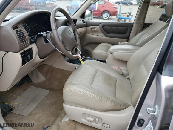 1999 Toyota Land Cruiser with VIN JT3HT05J6X0064313, listed as a Copart auction lot 49555315 with 177,814 mi miles and Salvage Title. Bid and sale history available at carsss.com. Image 7.