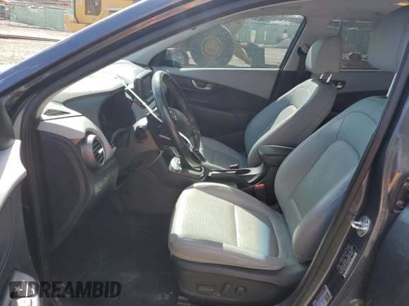 2021 Hyundai Kona Limited with VIN KM8K33A56MU656547, listed as a Copart auction lot 75669554 with 65,292 mi miles and Non Repairable. Bid and sale history available at carsss.com. Image 7.
