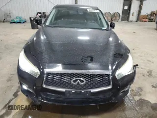 2015 Infiniti Q50 Premium with VIN JN1BV7AR5FM405808, listed as a Copart auction lot 46289625 with 110,441 mi miles and Salvage Title. Bid and sale history available at carsss.com. Image 5.