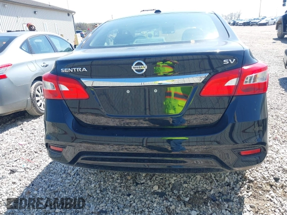 2017 Nissan Sentra SV with VIN 3N1AB7AP8HY399540, listed as a IAAI auction lot 41975995 with 92,800 mi miles and . Bid and sale history available at DreamBid. Image 16.