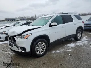 2018 Chevrolet Traverse LT Cloth with VIN 1GNEVGKW5JJ247289, listed as a Copart auction lot 45715455 with 121,425 mi miles and Non Repairable. Bid and sale history available at carsss.com. Image 1.