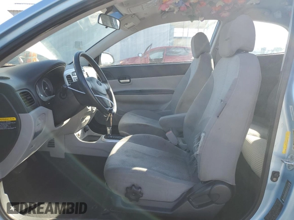 2009 Hyundai Accent Auto SE with VIN KMHCN36CX9U129737, listed as a Copart auction lot 81912964 with 136,936 mi miles and Salvage Title. Bid and sale history available at carsss.com. Image 7.