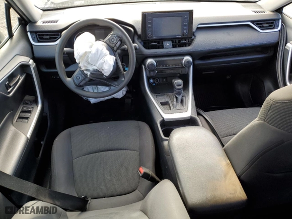 2021 Toyota RAV4 LE with VIN 2T3H1RFV4MW155160, listed as a Copart auction lot 48017775 with 0 mi miles and Clean Title. Bid and sale history available at carsss.com. Image 8.