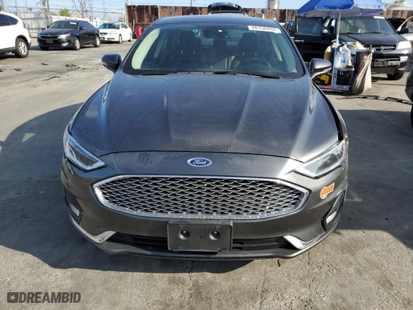 2020 Ford Fusion Plug-In Hybrid Titanium with VIN 3FA6P0SU1LR231764, listed as a Copart auction lot 48158494 with 45,436 mi miles. Bid and sale history available at carsss.com. Image 5.