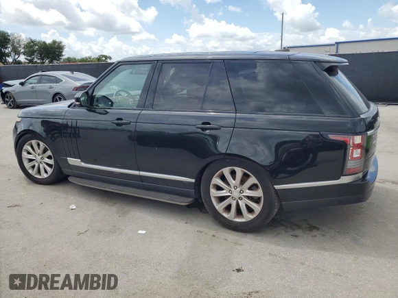 2015 Land Rover Range Rover HSE с VIN SALGS2VF7FA227196, выставлен на аукционе Copart как лот 62715025 с пробегом 90 624 миль миль и Чистый • Clean title. История ставок и продаж доступна на DreamBid. Изображение 2.