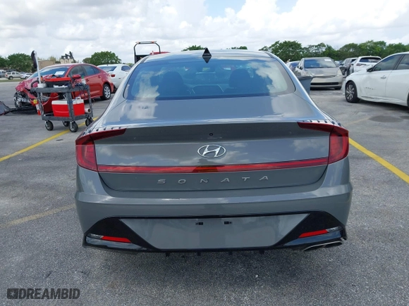 2023 Hyundai Sonata SEL with VIN KMHL64JA0PA270047, listed as a IAAI auction lot 42022365 with 57,904 mi miles. Bid and sale history available at carsss.com. Image 17.