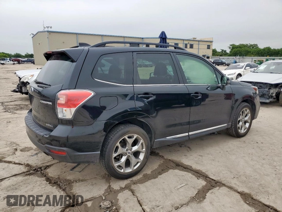 2018 Subaru Forester Touring with VIN JF2SJAWC4JH428302, listed as a Copart auction lot 59214615 with 72,319 mi miles and Salvage title. Bid and sale history available at DreamBid. Image 3.