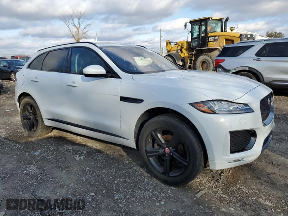 2020 Jaguar F-Pace 25t Checkered Flag Edition z VIN SADCP2FX5LA617227, wystawiony jako Copart lot #86573724 z przebiegiem 76 261 mil mil oraz Szkoda całkowita • Salvage title. Historia ofert i sprzedaży dostępna na DreamBid. Obrazek 4.