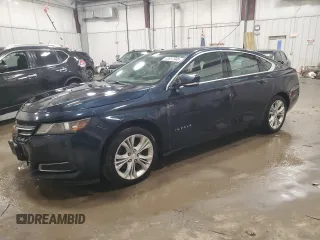 2016 Chevrolet Impala LT with VIN 2G1105SA2G9168805, listed as a Copart auction lot 42817945 with 104,754 mi miles and Non Repairable. Bid and sale history available at DreamBid. Image 1.