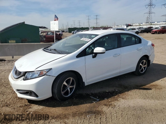 2015 Honda Civic SE z VIN 19XFB2F74FE119108, wystawiony jako Copart lot #56248155 z przebiegiem Nie podano mil oraz Szkoda całkowita • Salvage title. Historia ofert i sprzedaży dostępna na DreamBid. Obrazek 1.