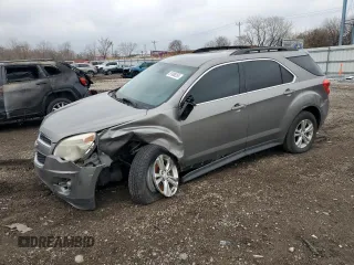 2012 Chevrolet Equinox 2LT with VIN 2GNFLNE51C6318845, listed as a Copart auction lot 51988355 with 156,861 mi miles and Salvage Title. Bid and sale history available at DreamBid. Image 1.