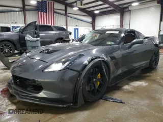 2017 Chevrolet Corvette Grand Sport 2LT z VIN 1G1YY2D72H5118623, wystawiony jako Copart lot #57045665 z przebiegiem 23 711 mil mil oraz Szkoda całkowita • Salvage title. Historia ofert i sprzedaży dostępna na DreamBid. Obrazek 1.