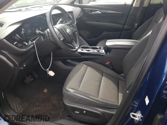 2022 Buick Envision Preferred with VIN LRBAZLR45ND164828, listed as a Copart auction lot 51814185 with 53,303 mi miles and Salvage Title. Bid and sale history available at carsss.com. Image 7.