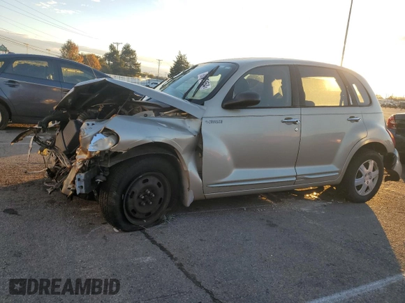 2005 Chrysler PT Cruiser Limited with VIN 3C8FY68B65T580293, listed as a Copart auction lot 81767294 with 199,955 mi miles and Salvage title. Bid and sale history available at DreamBid. Image 1.