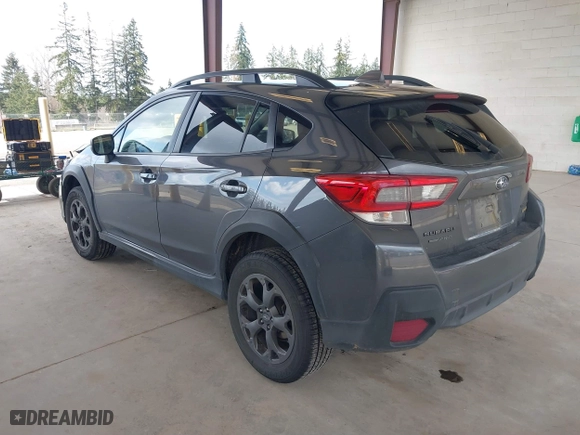 2023 Subaru Crosstrek Sport with VIN JF2GTHRC0PH318876, listed as a IAAI auction lot 41831693 with 54,084 mi miles. Bid and sale history available at carsss.com. Image 3.