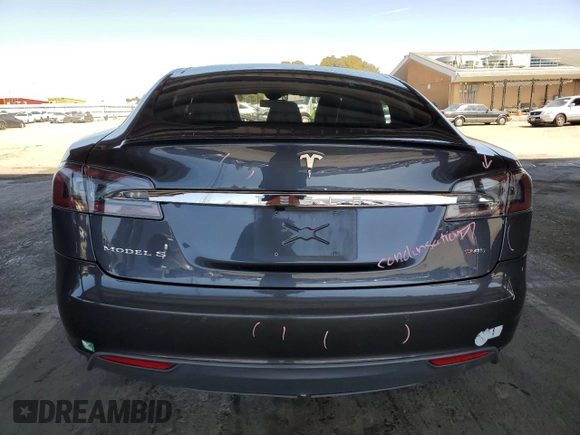 2014 Tesla Model S 60 with VIN 5YJSA1H17EFP63229, listed as a Copart auction lot 51776195 with 156,356 mi miles and Salvage Title. Bid and sale history available at DreamBid. Image 6.
