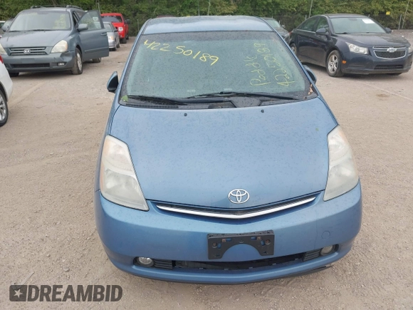 2008 Toyota Prius with VIN JTDKB20U187709573, listed as a IAAI auction lot 42250189 with 287,256 mi miles and . Bid and sale history available at DreamBid. Image 6.