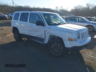 2016 Jeep Patriot Sport with VIN 1C4NJPBA1GD747238, listed as a IAAI auction lot 41417746 with 172,001 mi miles and . Bid and sale history available at carsss.com. Image 1.