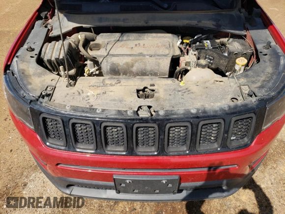 2018 Jeep Compass Latitude с VIN 3C4NJDBB6JT136582, выставлен на аукционе Copart как лот 52348985 с пробегом Не указан миль и Списание • Salvage title. История ставок и продаж доступна на DreamBid. Изображение 13.