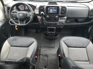 2022 Ram ProMaster Cargo with VIN 3C6LRVBG4NE115670, listed as a Copart auction lot 51650585 with 57,848 mi miles and Clean Title. Bid and sale history available at carsss.com. Image 8.
