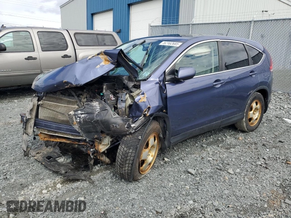 2014 Honda CR-V EX-L with VIN 2HKRM4H71EH111204, listed as a Copart auction lot 52102685 with Not Provided miles and Salvage Title. Bid and sale history available at carsss.com. Image 1.