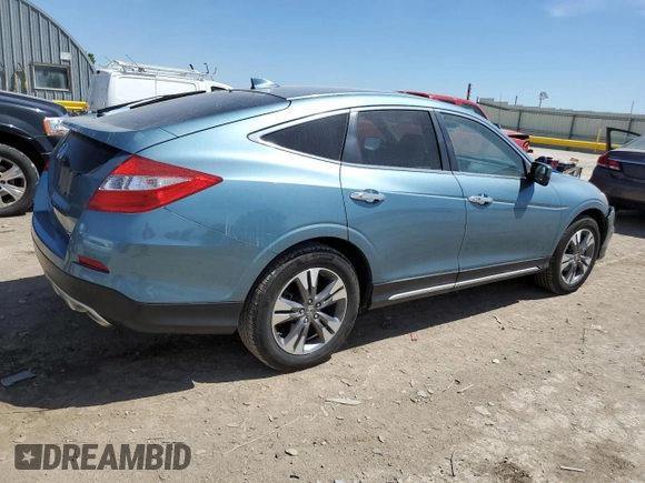 2014 Honda Crosstour EX-L z VIN 5J6TF2H50EL000488, wystawiony jako Copart lot #55521655 z przebiegiem 22 734 mil mil oraz Szkoda całkowita • Salvage title. Historia ofert i sprzedaży dostępna na DreamBid. Obrazek 3.