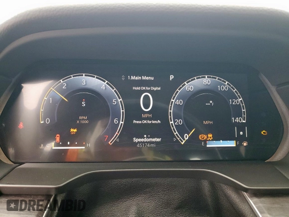 2021 Jeep Grand Cherokee Limited with VIN 1C4RJKBG2M8143632, listed as a Copart auction lot 51642815 with 45,174 mi miles and Salvage Title. Bid and sale history available at DreamBid. Image 9.